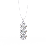 WOKE ™ VVS-F Lab Grown Diamond .75 Carat ROUND pendant (NO CHAIN)