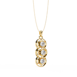 WOKE ™ VVS-F Lab Grown Diamond .75 Carat ROUND pendant (NO CHAIN)