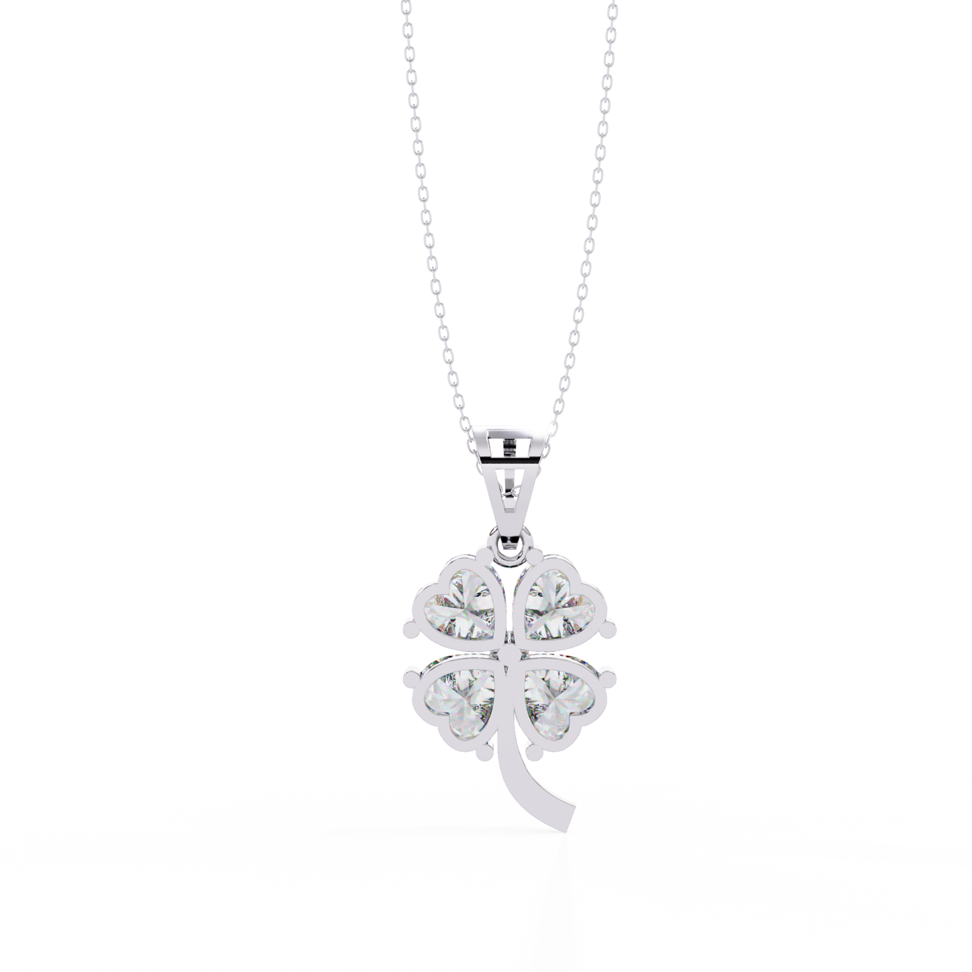 WOKE ™ VVS-F Lab Grown Diamond 1.00 Carat Heart pendant (NO CHAIN)