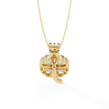 WOKE ™ VVS-F Lab Grown Diamond 1.00 Carat Heart pendant (NO CHAIN)