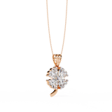 WOKE ™ VVS-F Lab Grown Diamond 1.00 Carat Heart pendant (NO CHAIN)