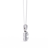 WOKE ™ VVS-F Lab Grown Diamond .60 Carat Hexagonal pendant (NO CHAIN)