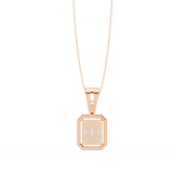 WOKE ™ VVS-F Lab Grown Diamond .60 Carat Hexagonal pendant (NO CHAIN)