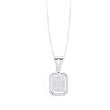 WOKE ™ VVS-F Lab Grown Diamond .60 Carat Hexagonal pendant (NO CHAIN)