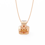 WOKE ™ VVS-F Lab Grown Diamond .60 Carat Hexagonal pendant (NO CHAIN)