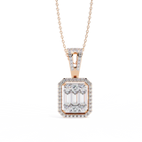 WOKE ™ VVS-F Lab Grown Diamond .60 Carat Hexagonal pendant (NO CHAIN)