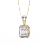 WOKE ™ VVS-F Lab Grown Diamond .60 Carat Hexagonal pendant (NO CHAIN)