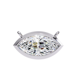 WOKE ™ VVS-F Lab Grown 1.00 Carat Marquise cut Diamond pendant | ( No chain