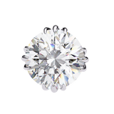 WOKE ™ 1.40 CARAT Triple Claw Prong  VVS-EF ROUND CUT Moissanite Studs in 14/18k Gold| (Copy)