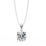 WOKE ™ VVS-F Lab Grown 1.00 Carat Round cut Diamond pendant | No chain