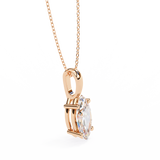 WOKE™ VVS-F Lab Grown 1.00 Carat Marquise cut Diamond pendant | (No chain)