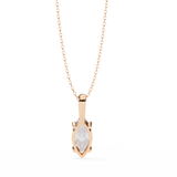WOKE™ VVS-F Lab Grown 1.00 Carat Marquise cut Diamond pendant | (No chain)