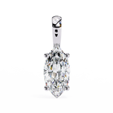 WOKE™ VVS-F Lab Grown 1.00 Carat Marquise cut Diamond pendant | (No chain)
