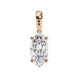 WOKE™ VVS-F Lab Grown 1.00 Carat Marquise cut Diamond pendant | (No chain)