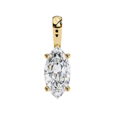 WOKE™ VVS-F Lab Grown 1.00 Carat Marquise cut Diamond pendant | (No chain)