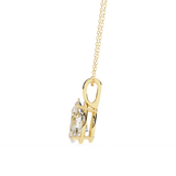 WOKE™ VVS-F Lab Grown 1.00 Carat Pear cut Diamond pendant | (No chain)