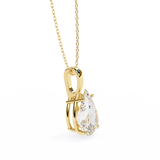 WOKE™ VVS-F Lab Grown 1.00 Carat Pear cut Diamond pendant | (No chain)