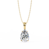 WOKE™ VVS-F Lab Grown 1.00 Carat Pear cut Diamond pendant | (No chain)