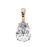 WOKE™ VVS-F Lab Grown 1.00 Carat Pear cut Diamond pendant | (No chain)