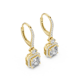 2.6 CT Asscher cut Lab grown diamond drops | WOKE