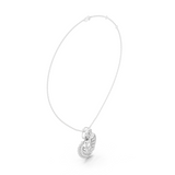 Heartthrob moissanite pendnat