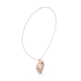WOKE Trifold moissanite pendant