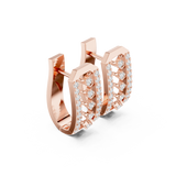 0.438 CT Round  Lab Grown Diamond Studs in 9K/14K Gold | WOKE (Copy)