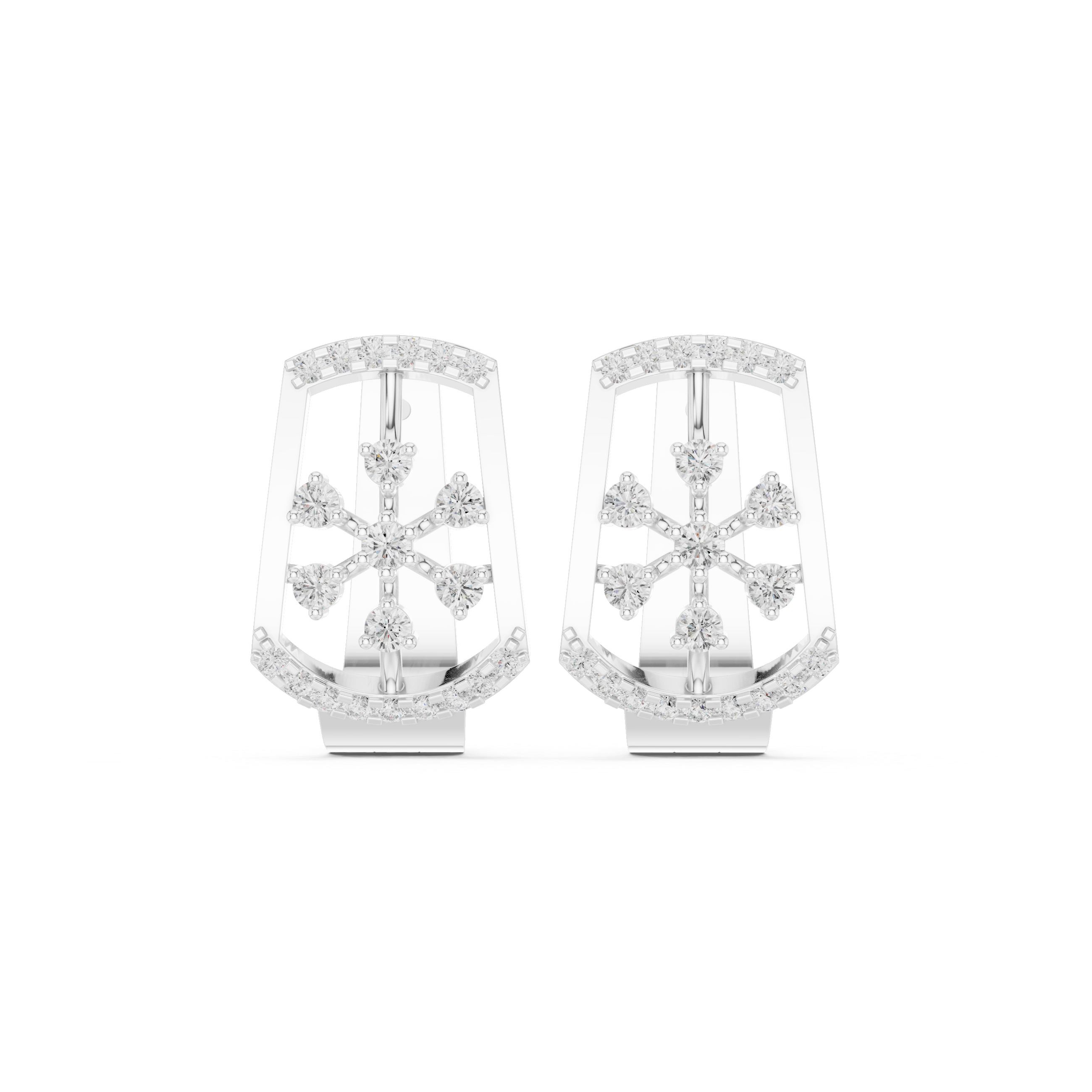 0.53 CT Round Lab Grown Diamond Studs in 9K/14K Gold | WOKE