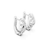 0.324 CT Round Lab Grown Diamond Studs in 9K/14K Gold | WOKE