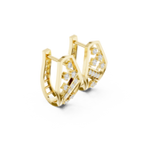 0.324 CT Round Lab Grown Diamond Studs in 9K/14K Gold | WOKE