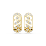 0.406 CT Round Lab Grown Diamond Studs in 9K/14K Gold | WOKE