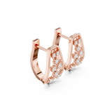 0.334 CT Round Lab Grown Diamond Studs in 9K/14K Gold | WOKE