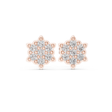 Glittery moissanite studs| WOKE