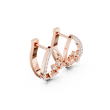 0.47 CT Round Lab Grown Diamond Studs in 9K/14K Gold | WOKE