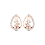 0.47 CT Round Lab Grown Diamond Studs in 9K/14K Gold | WOKE