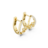 0.47 CT Round Lab Grown Diamond Studs in 9K/14K Gold | WOKE