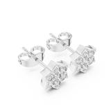 Unisex Star sky studs in Lab Grown diamonds | WOKE