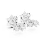 Unisex Star sky studs in Lab Grown diamonds | WOKE