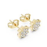 Unisex Star sky studs in Lab Grown diamonds | WOKE