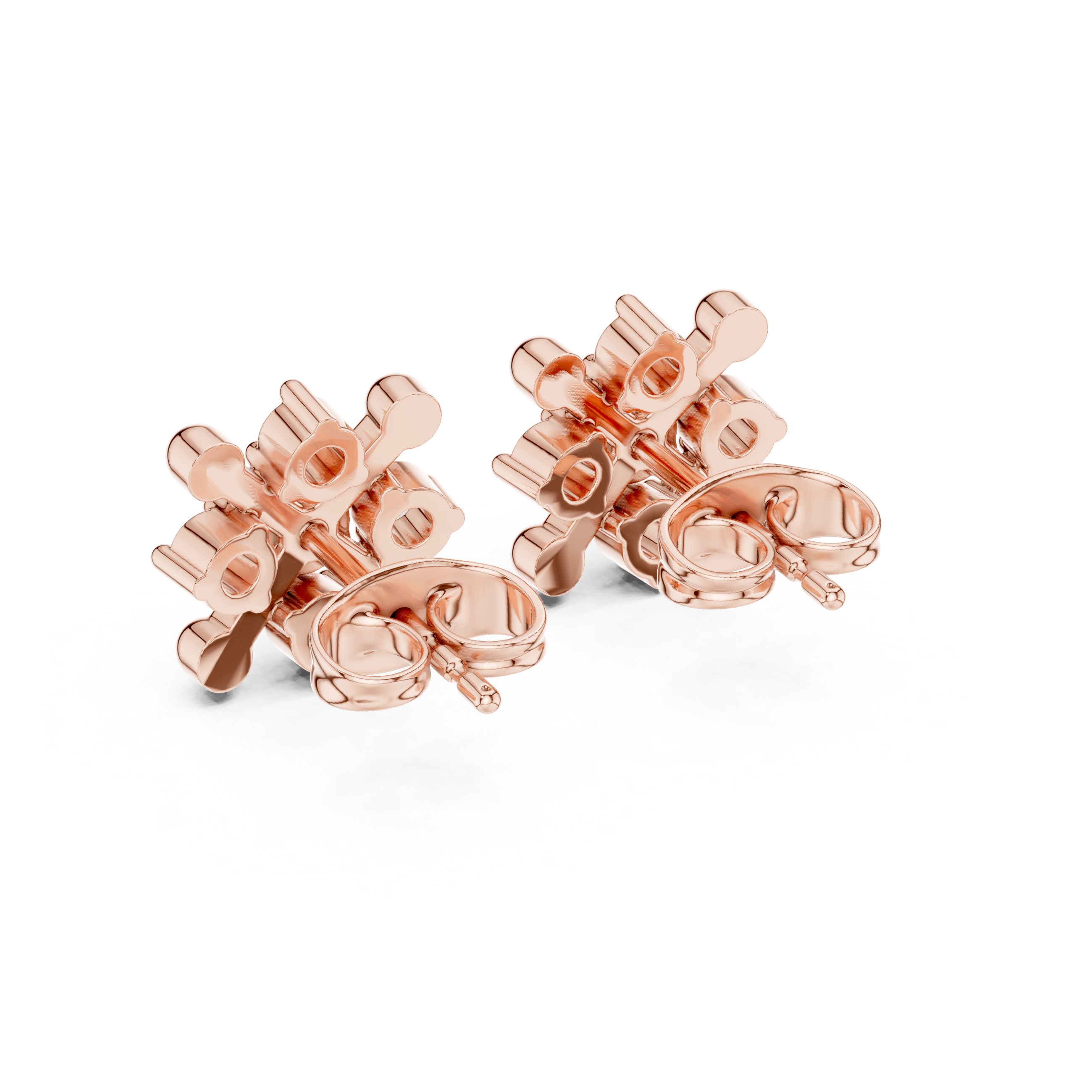X Lab Diamond Gold studs | 9K/14K GOLD