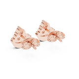 Tri Paw Lab grown diamond studs | WOKE