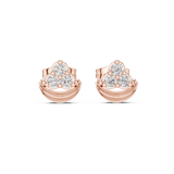 Tri Paw Lab grown diamond studs | WOKE