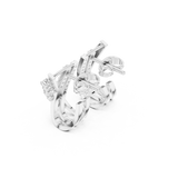 X Cross earring in LGD | 9K/14K