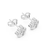 Tri Paw Lab grown diamond studs | WOKE