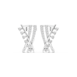 X Cross earring in LGD | 9K/14K