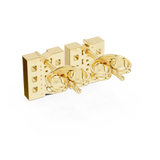 Moissanite daily rocker studs| WOKE