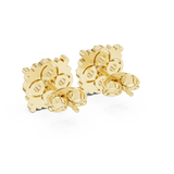 Round antique Ring in Lab growns | WOKE