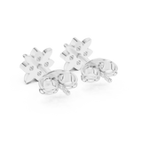 Micro flower Lab grown diamond | 9k/14k Gold WOKE