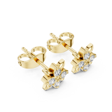 Micro flower Lab grown diamond | 9k/14k Gold WOKE