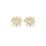 Micro flower Lab grown diamond | 9k/14k Gold WOKE